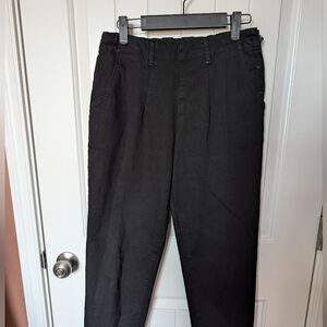 Sea Salt Cornwall Waterdance Cotton Blend Trouser W10R Black